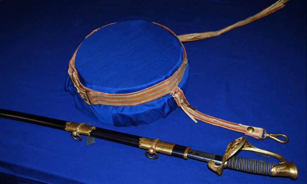 Chancellor Fraser's saber and belt