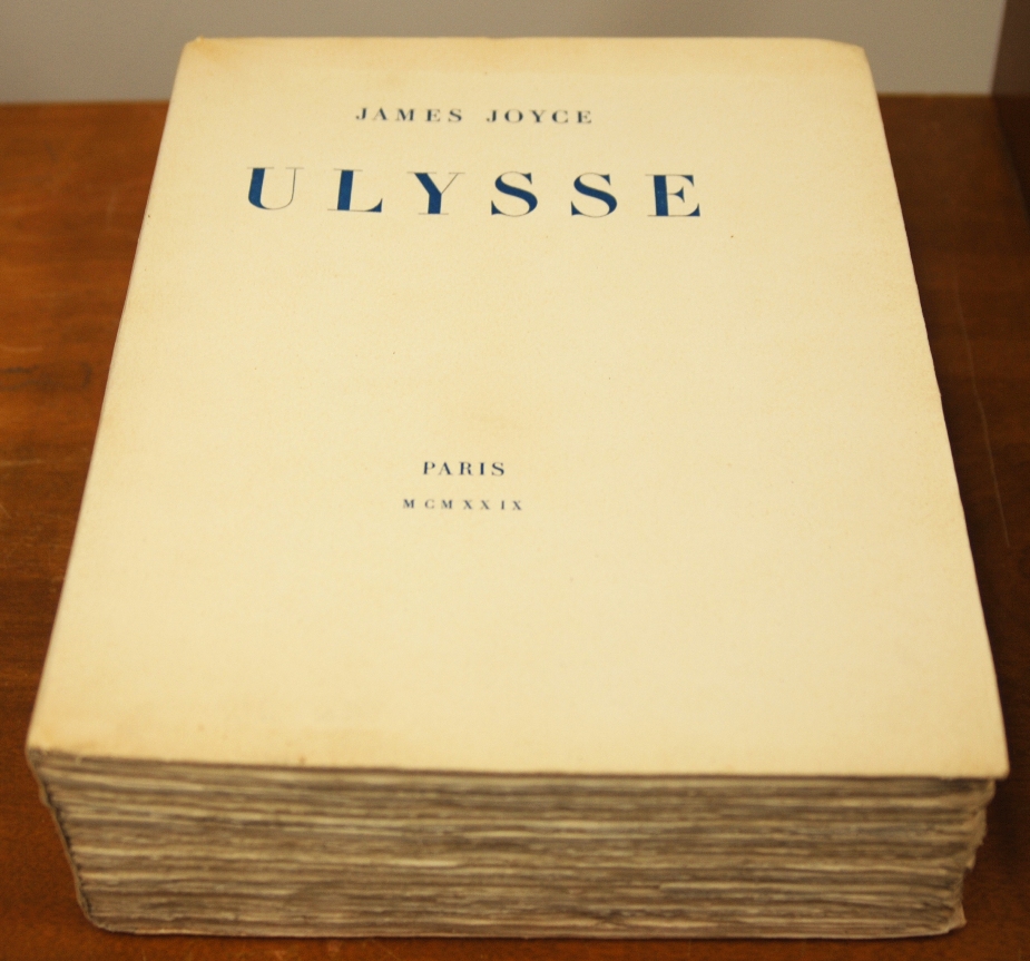 Image of cover of French translation of Ulysses: Ulysse (1929)