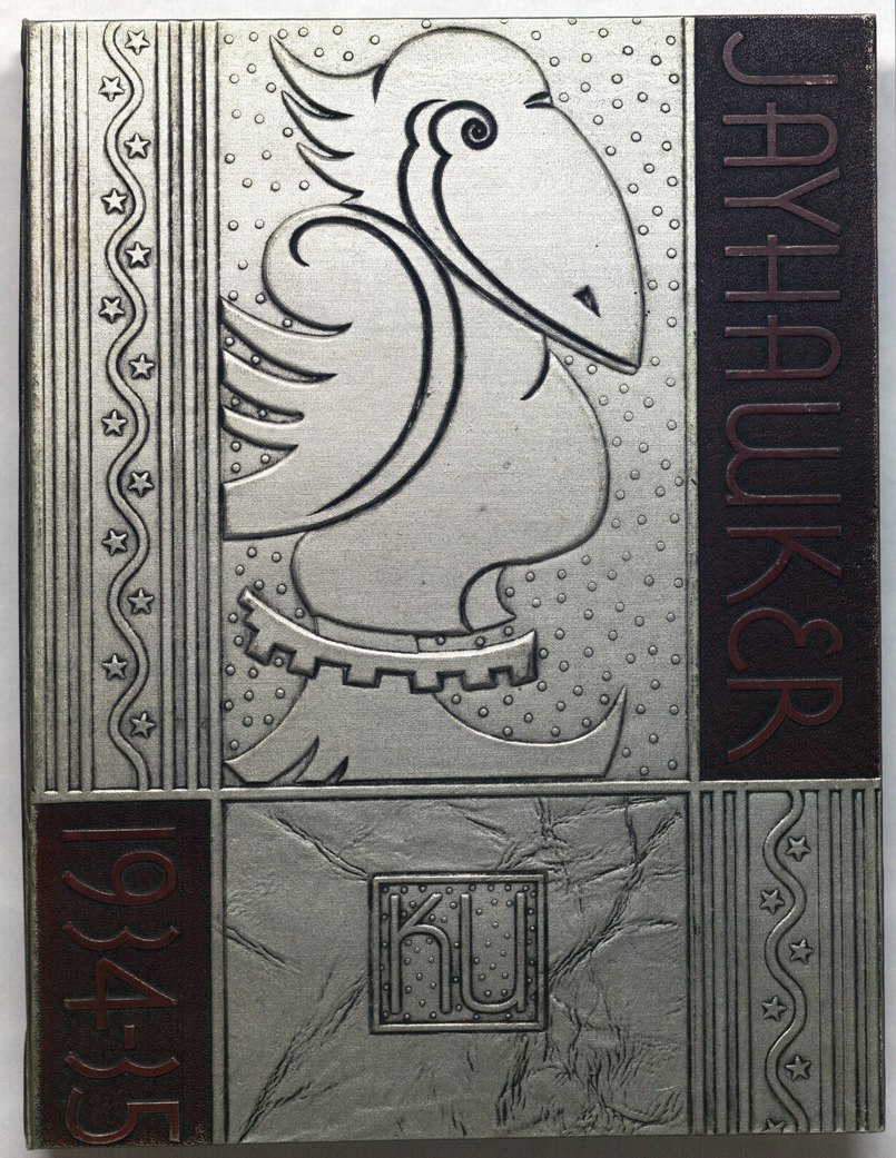 Image of Cover of 1934-35 Jayhawker Yearbook