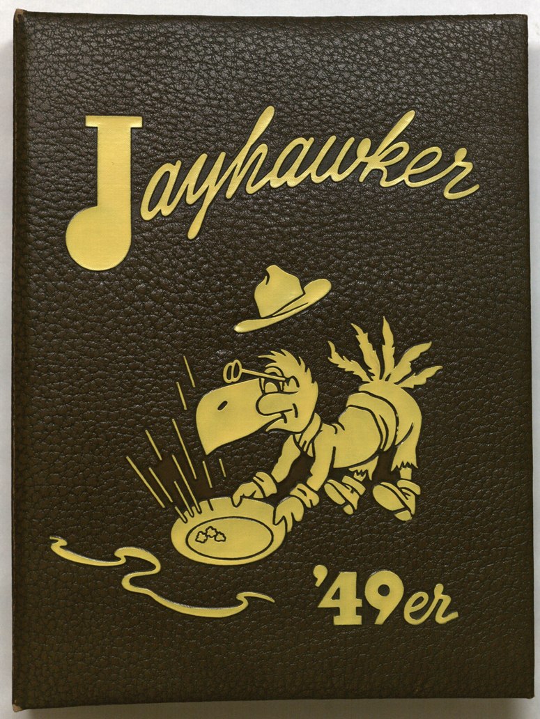 Image of cover of 1949 Jayhawker Yearbook