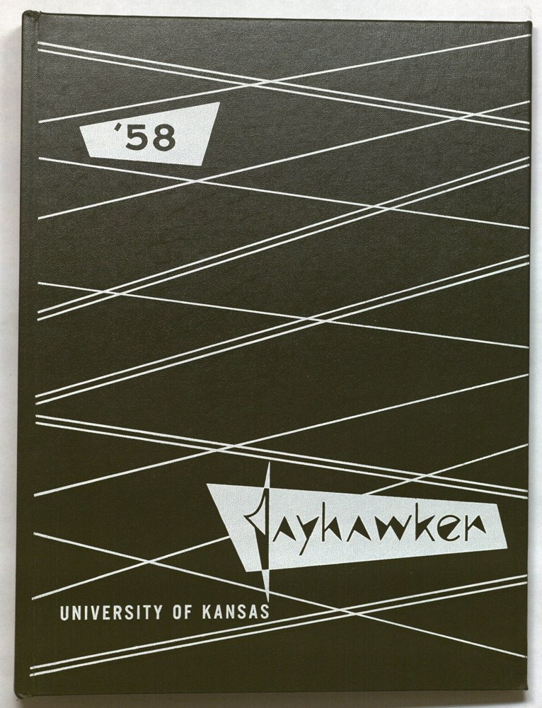 Image of Cover of 1958 Jayhawker Yearbook