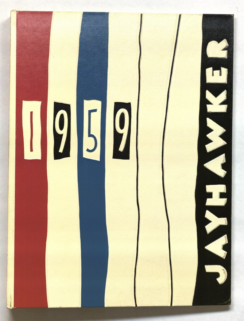Image of cover of 1959 Jayhawker Yearbook