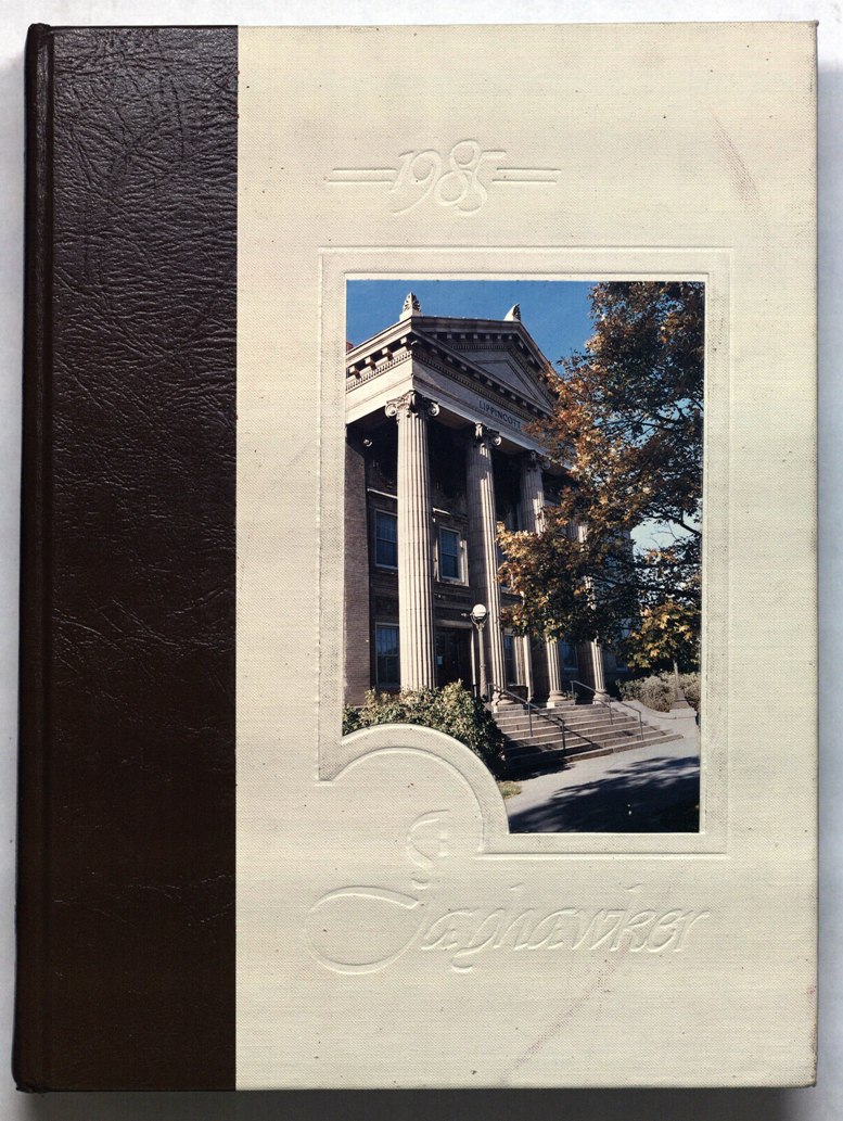 Image of cover of 1985 Jayhawker Yearbook