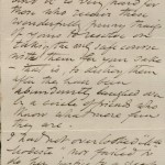 Image of page 3 of letter from Rossetti to Swinburne