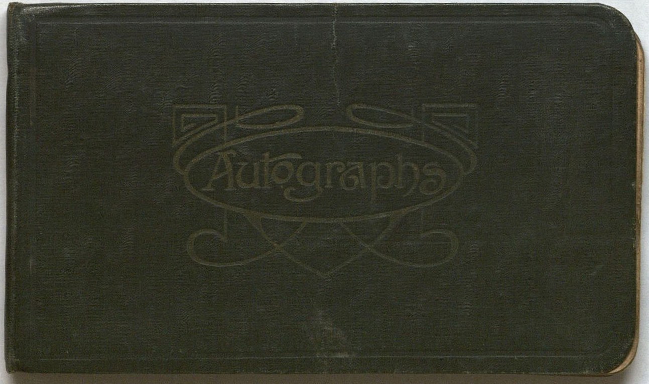 Image of cover of Ballykinlar Internment Camp Autograph Book