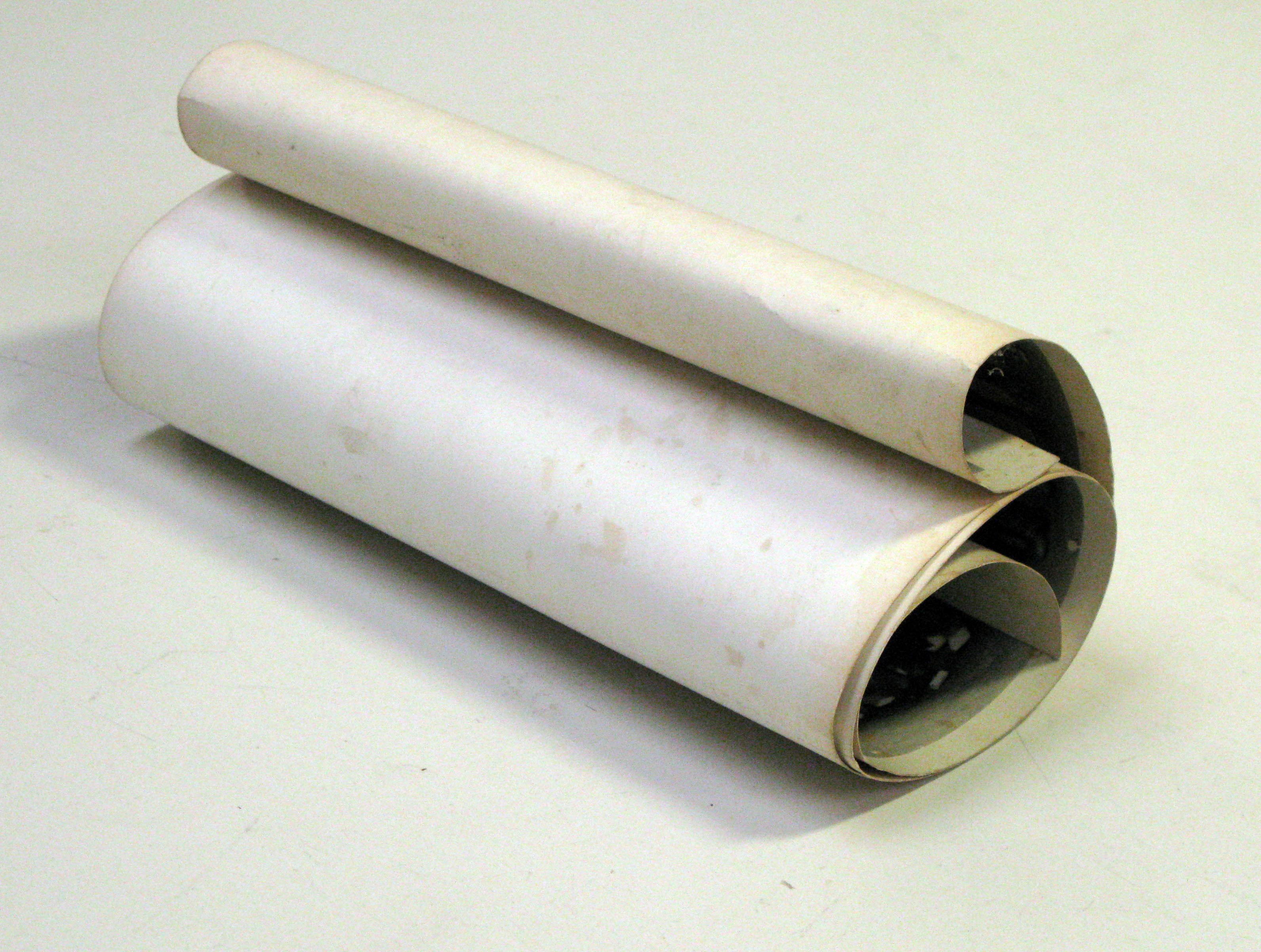 Image of a rolled photograph