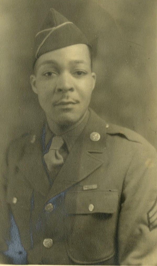 Portrait of Sgt. Thaddeus A. Whayne, circa 1943