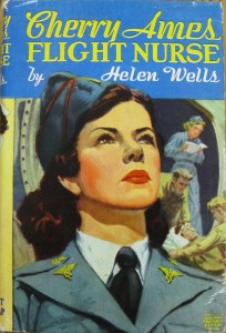 Cover of Cherry Ames: Flight Nurse, by Helen Wells, 1945.