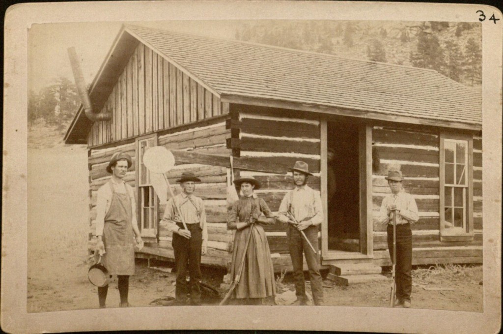 Photograph of Specimen Mountain Party, No. 3, August 19, 1889 [1891?].