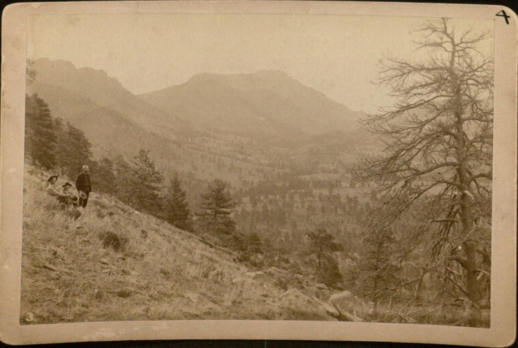 Photograph of Lily Mountain and Park from Eagle Cliff, June 26, 1889 [1891?].