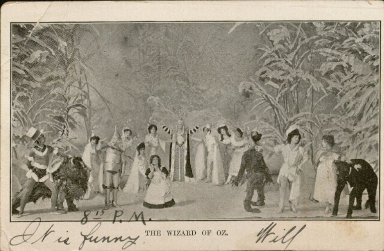 Image of Wizard of Oz postcard 1906