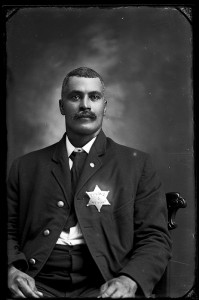 Photograph of Lawrence, Kansas, police officer Sam Jeans