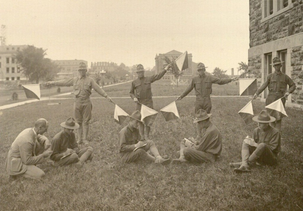 Photograph of Technical School for Drafted Men, Second Detachment, 1918