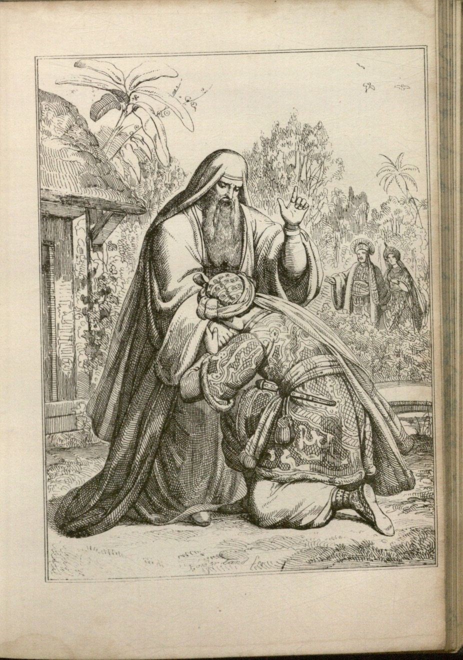Illustration from "The Three Trials" in Tales from the Eastern-Land