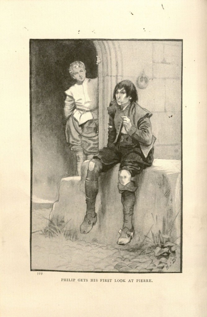 Illustration in St. Bartholomew's Eve, G. A. Henty, 1894