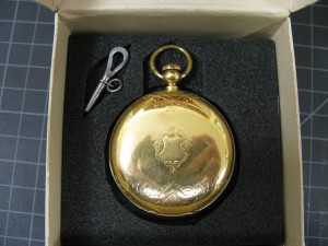 Chancellor Snow's pocket watch with key