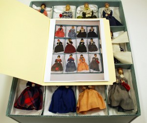 Zodiac Club doll collection, after rehousing, Kansas Collection