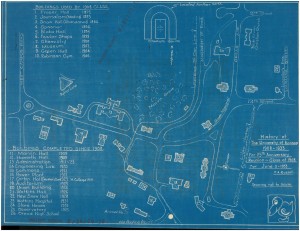 1993 KU Campus Map