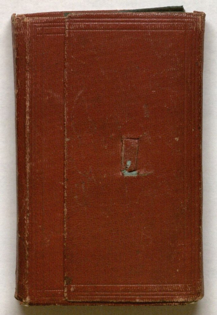 Image of Elizabeth Duncan's diary, front cover