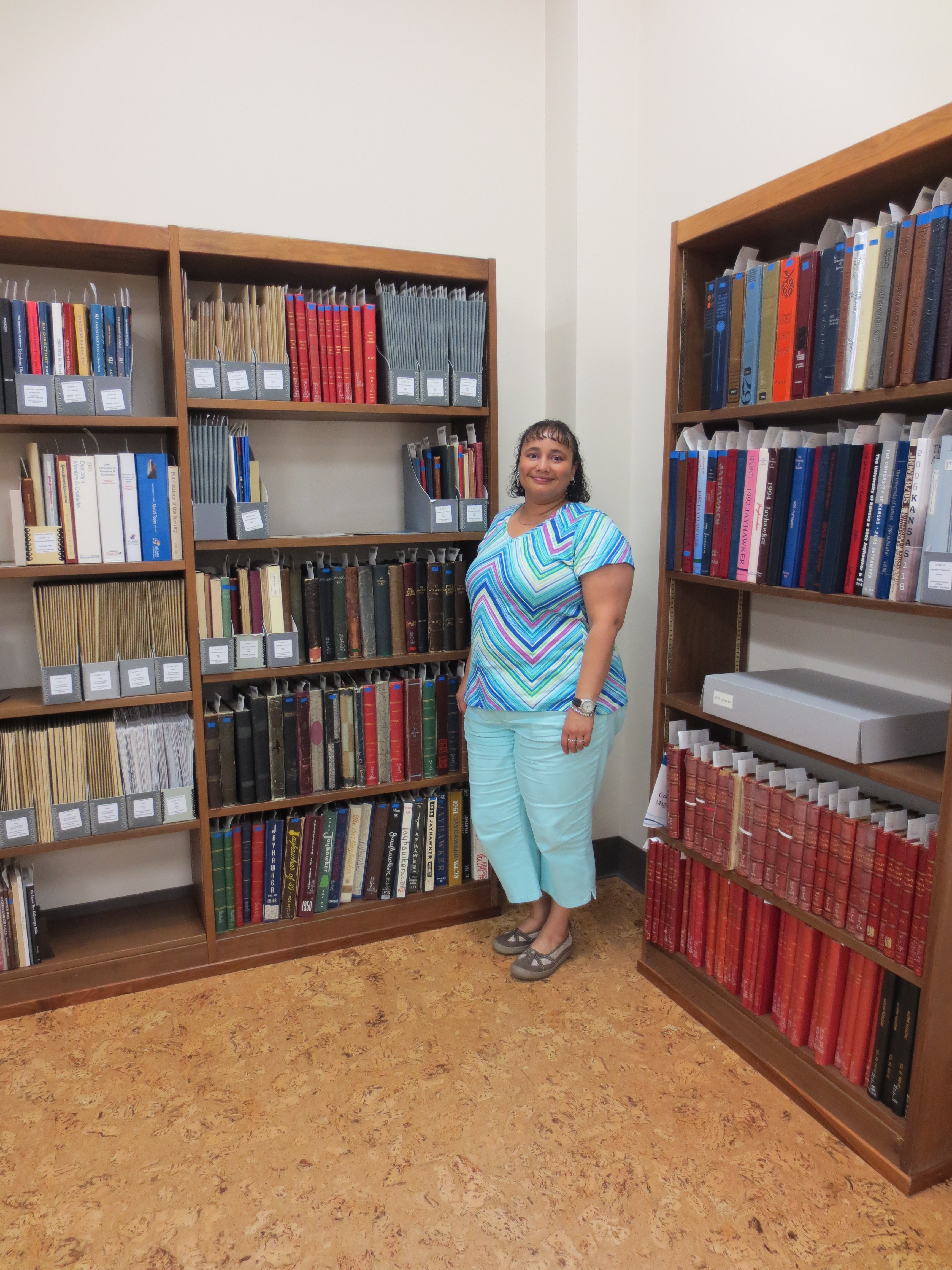 Letha Johnson, Assistant Archivist for the University Archives