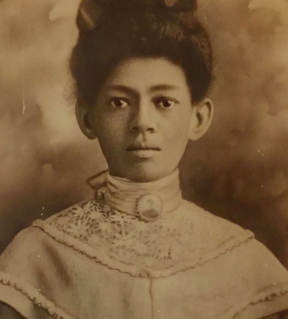 Detail of Pearl Temple portrait, undated