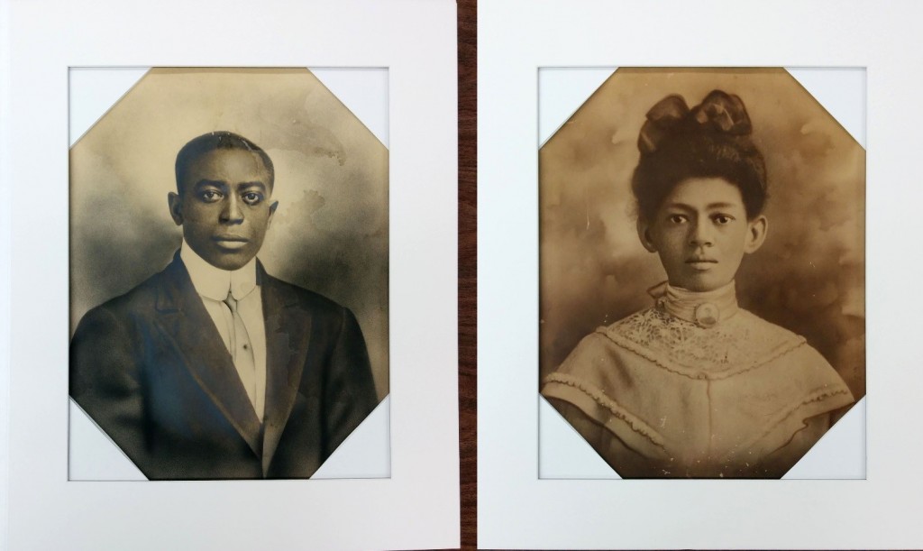 Portraits of Fred Thompson and Pearl Temple, undated