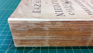 Conservation treatment of Summerfield D544, Spencer Research Library