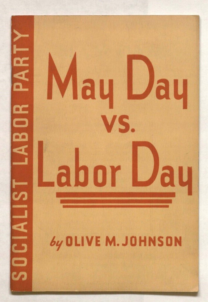 Cover of May Day vs. Labor Day, 1936