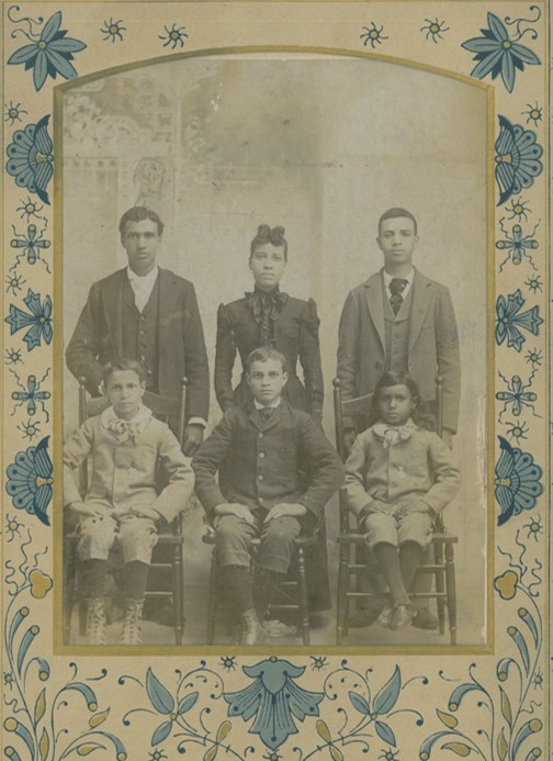 Photograph of a family group