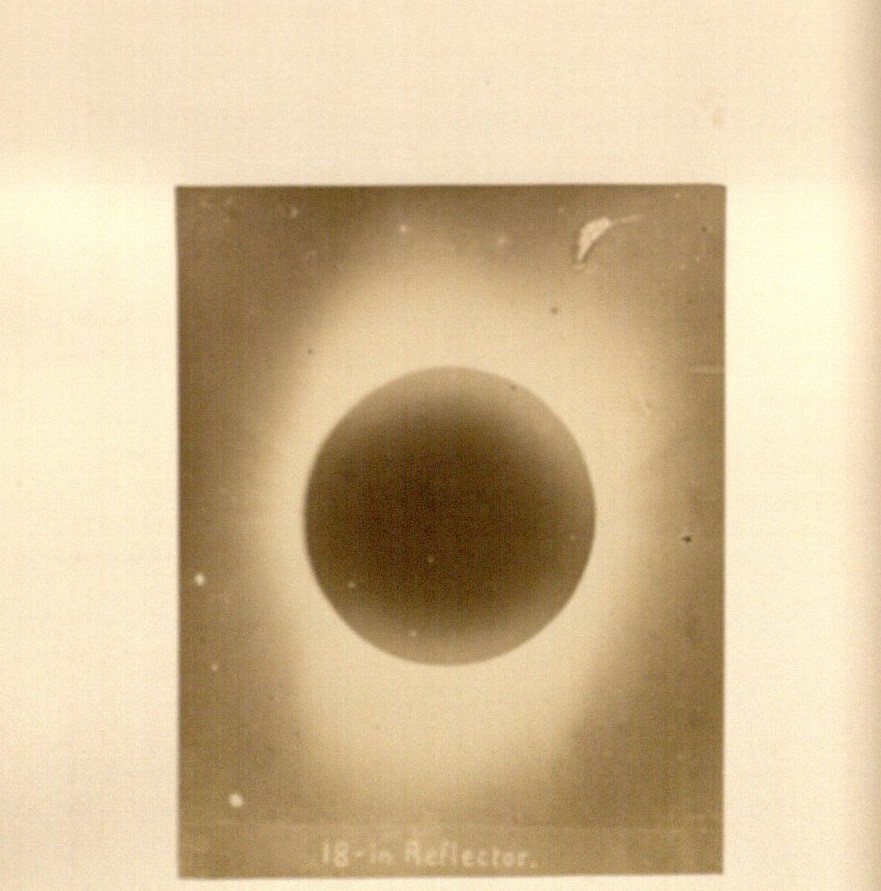 Selected from from the Report on the Total Eclipse of the Sun, 1889