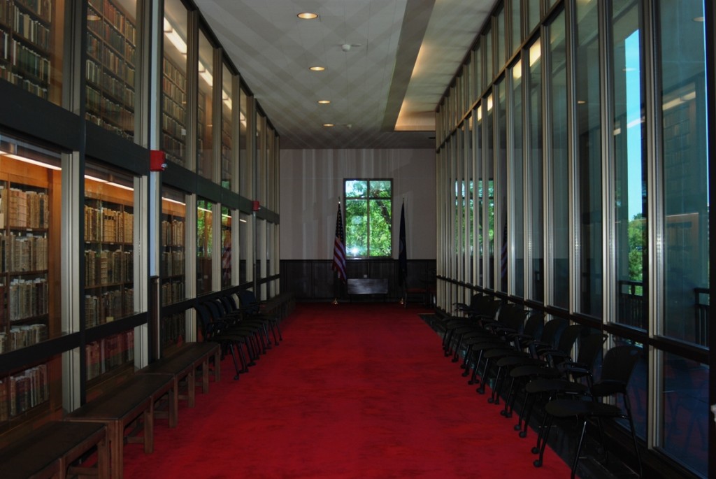 The North Gallery at the Kenneth Spencer Research Library