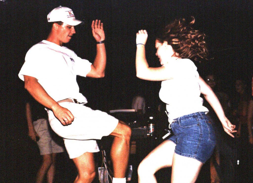 Photograph of Dancers at the Rock-a-Hawk Dance, 1998