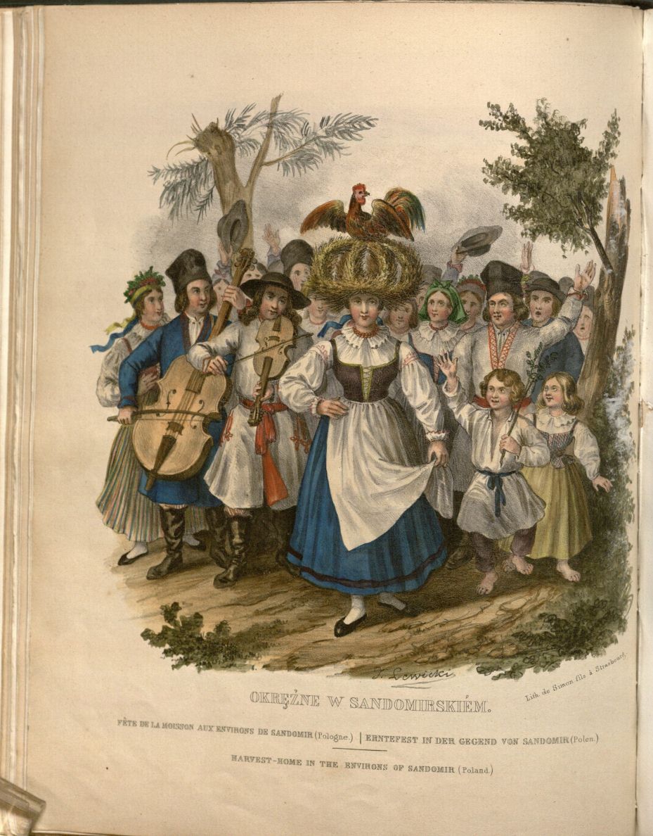 Kenneth Spencer Research Library Blog Collection Snapshot A Book Of Polish Costume