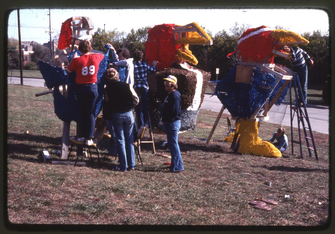 Kenneth Spencer Research Library Blog Throwback Thursday Homecoming Prep Edition