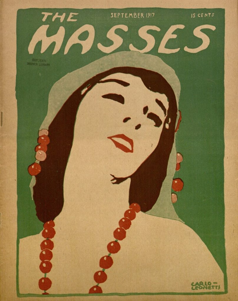 Image of the cover of The Masses, September 1917