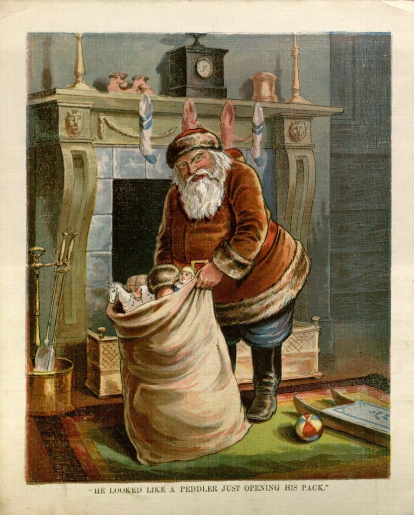 Illustration from The Night Before Christmas, 1896