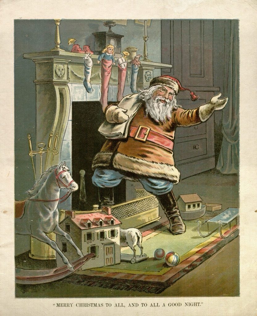 Illustration from The Night Before Christmas, 1896