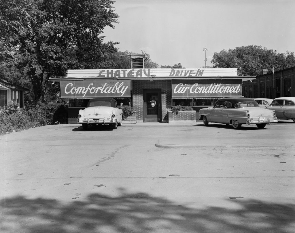 Photograph of the Chateau Drive-In, 1950s