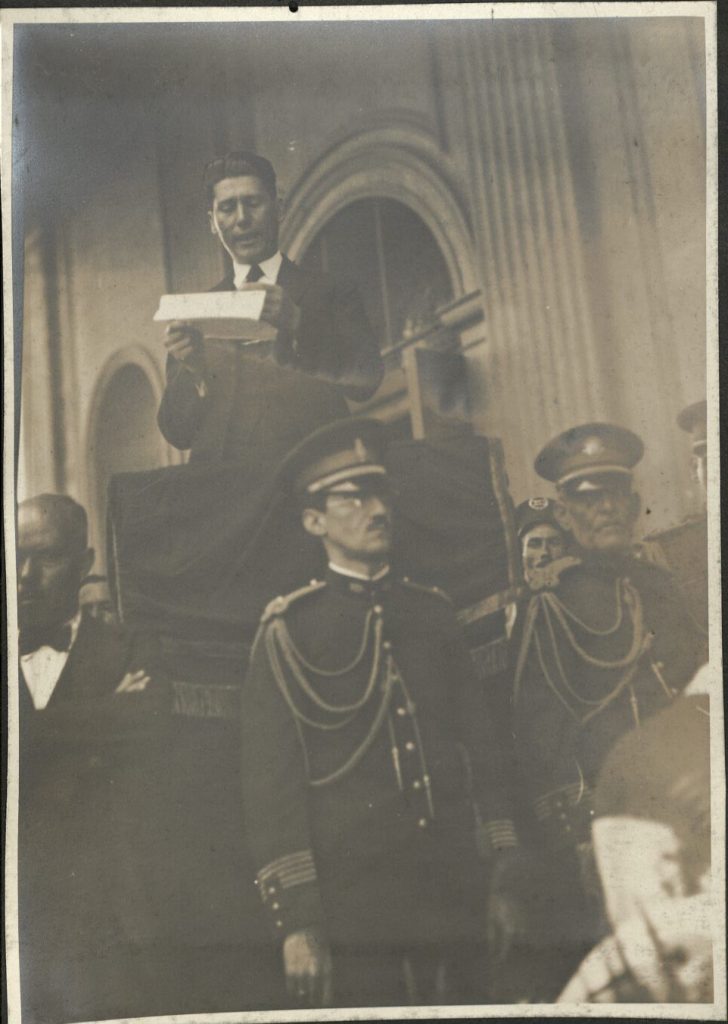 Image from Costa Rican photo album depicting a funeral in San Jose. Call number MS K35, Kenneth Spencer Research Library, University of Kansas Libraries.