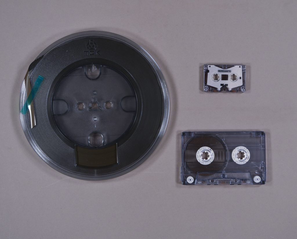 Examples of audio formats, University of Kansas Libraries