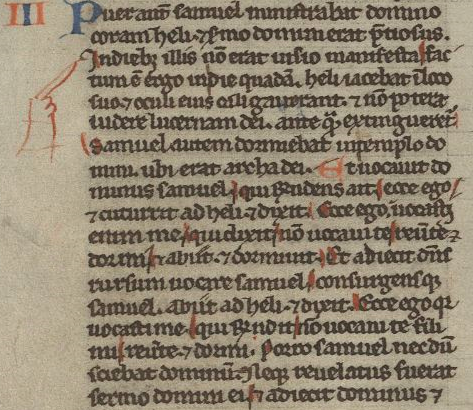This image has handwritten text in Latin.